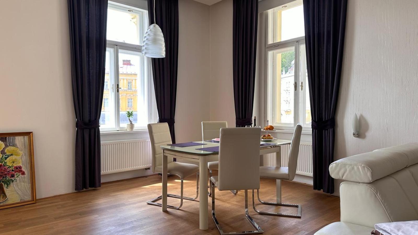 Ferienwohnung Marienbad Center Exterior foto