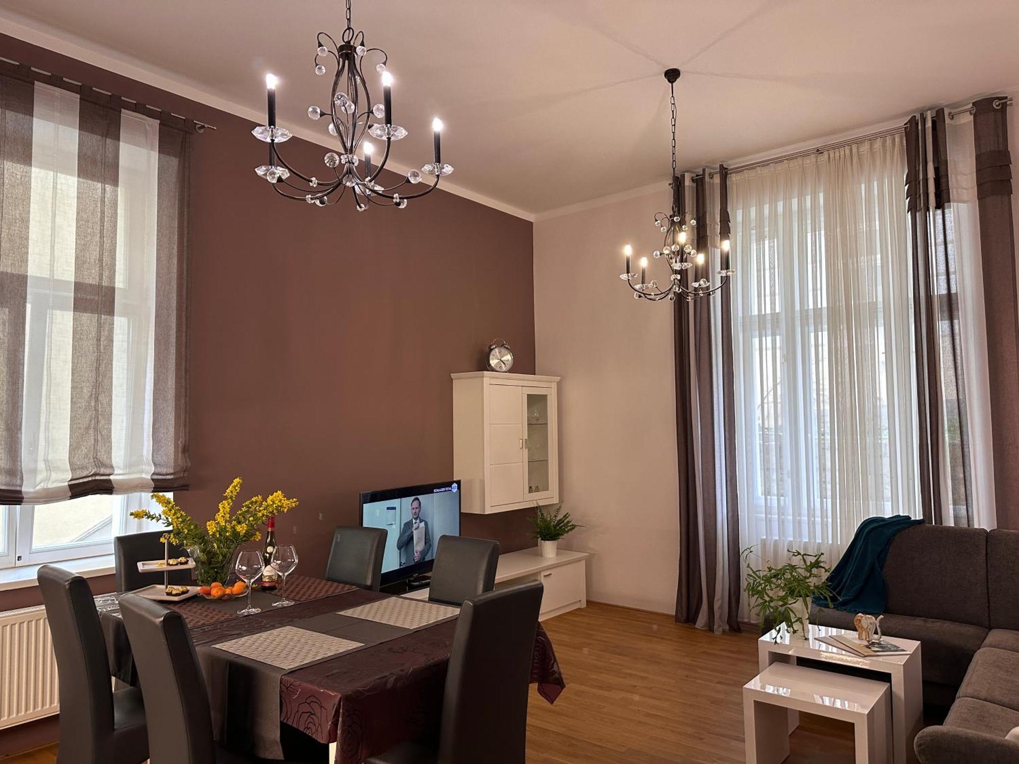 Ferienwohnung Marienbad Center Exterior foto